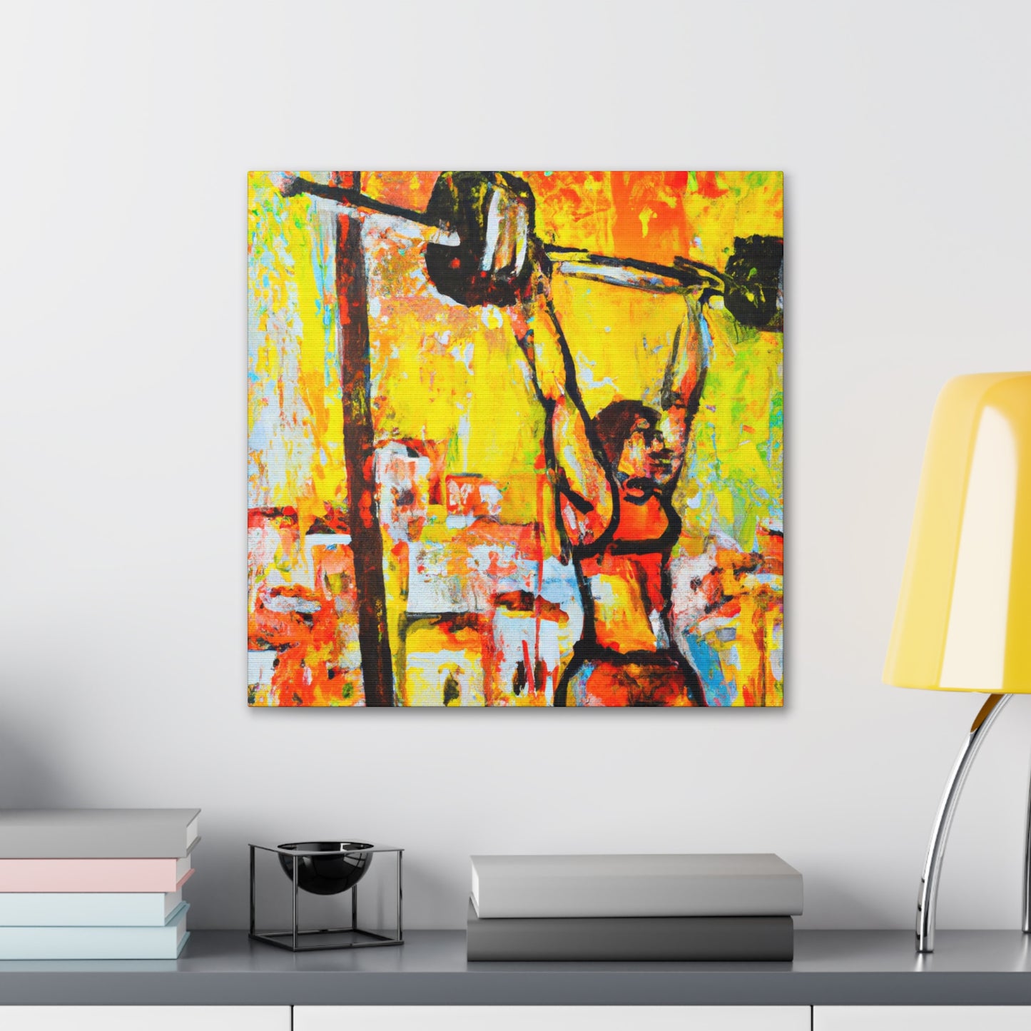 Strength Through Lifting - Canvas