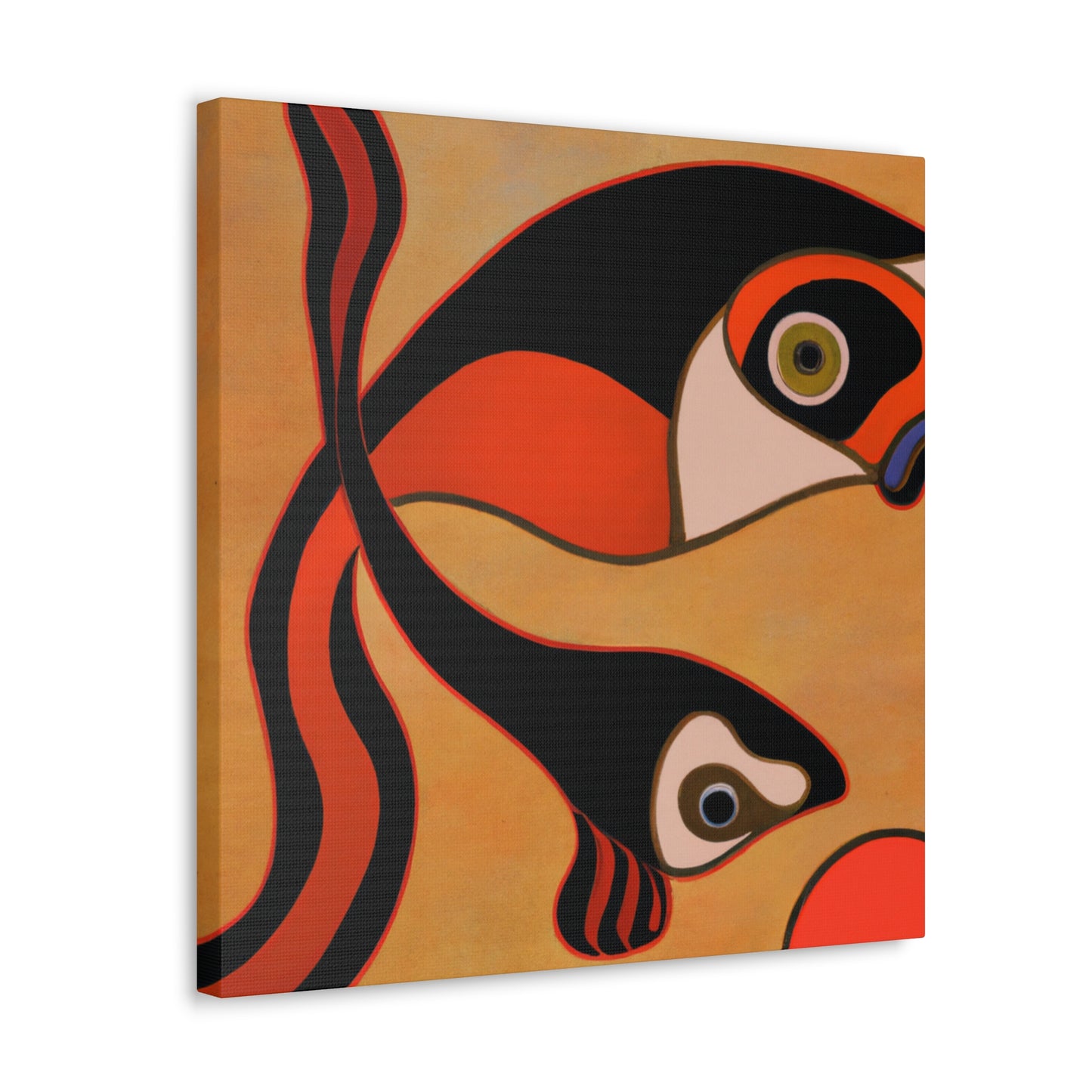 "Guppy Art Deco Dream" - Canvas