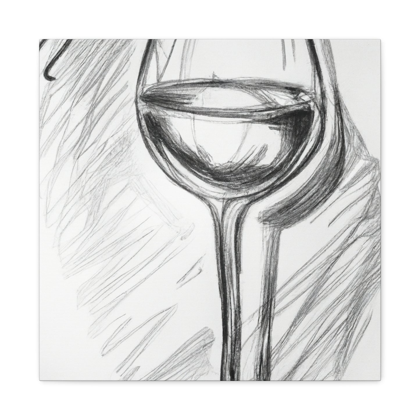 "Wine Glass Splendor" - Canvas