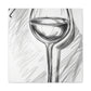 "Wine Glass Splendor" - Canvas