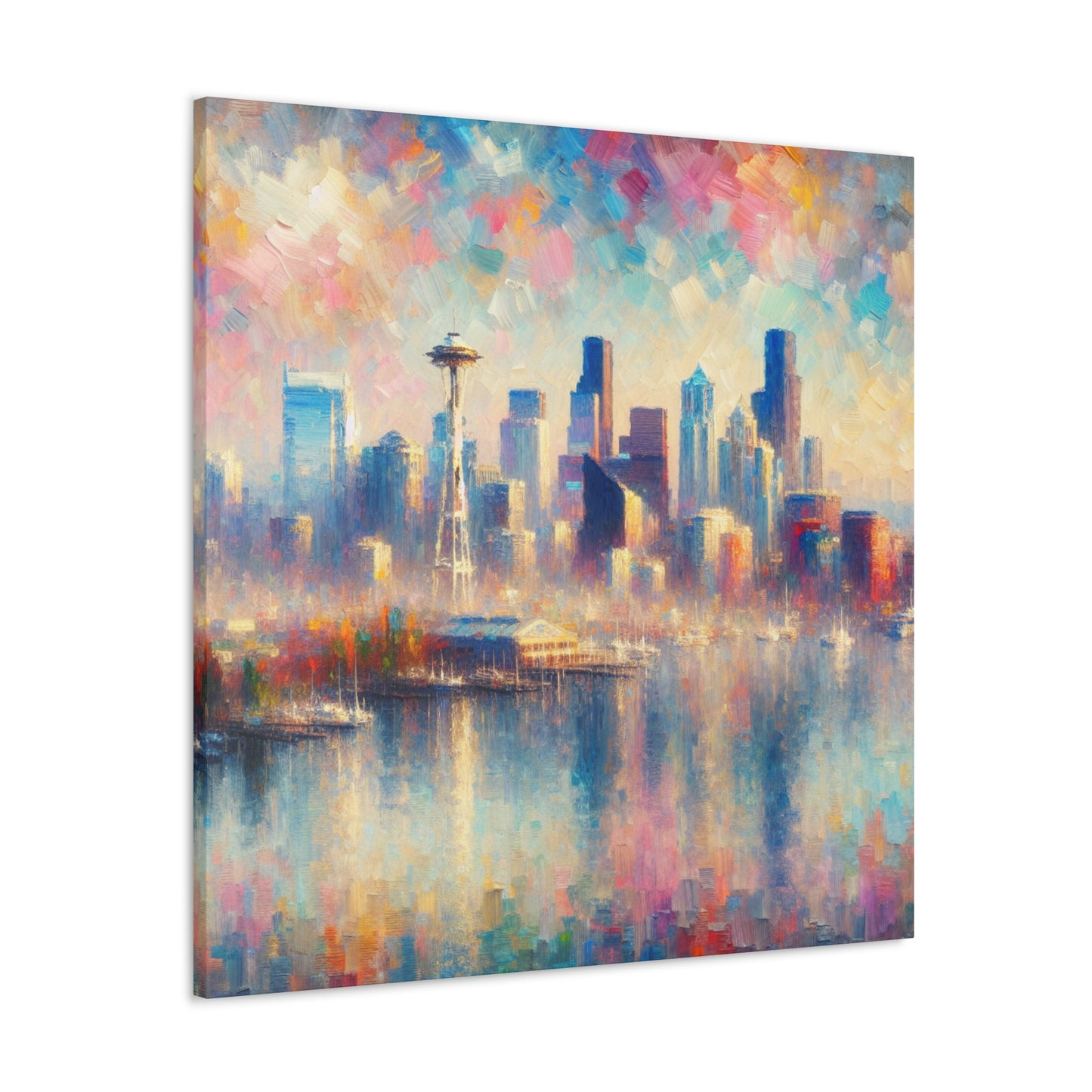 "Serenade of Seattle" - Canvas