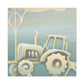 "Tractor of Industry" - Canvas