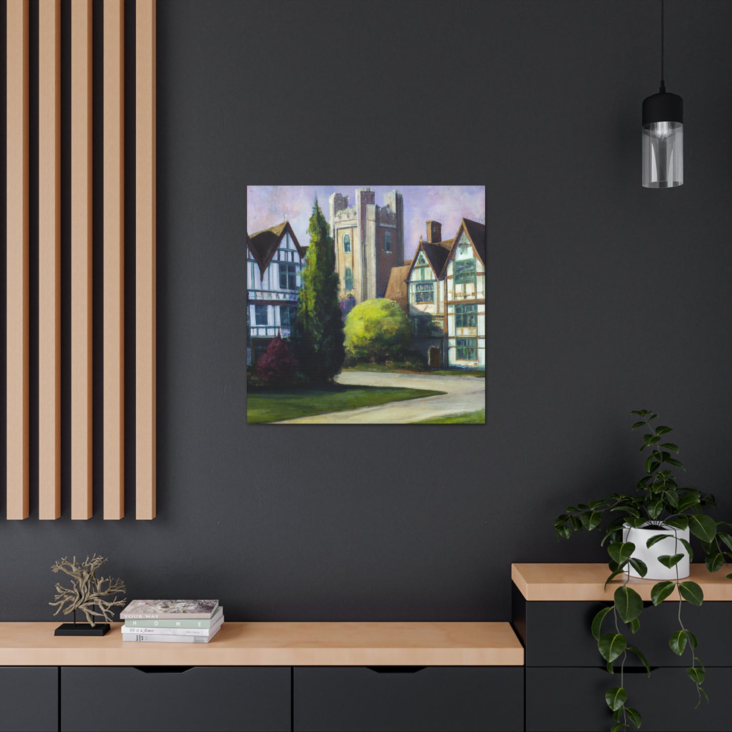 "Tudor Finery Refined" - Canvas