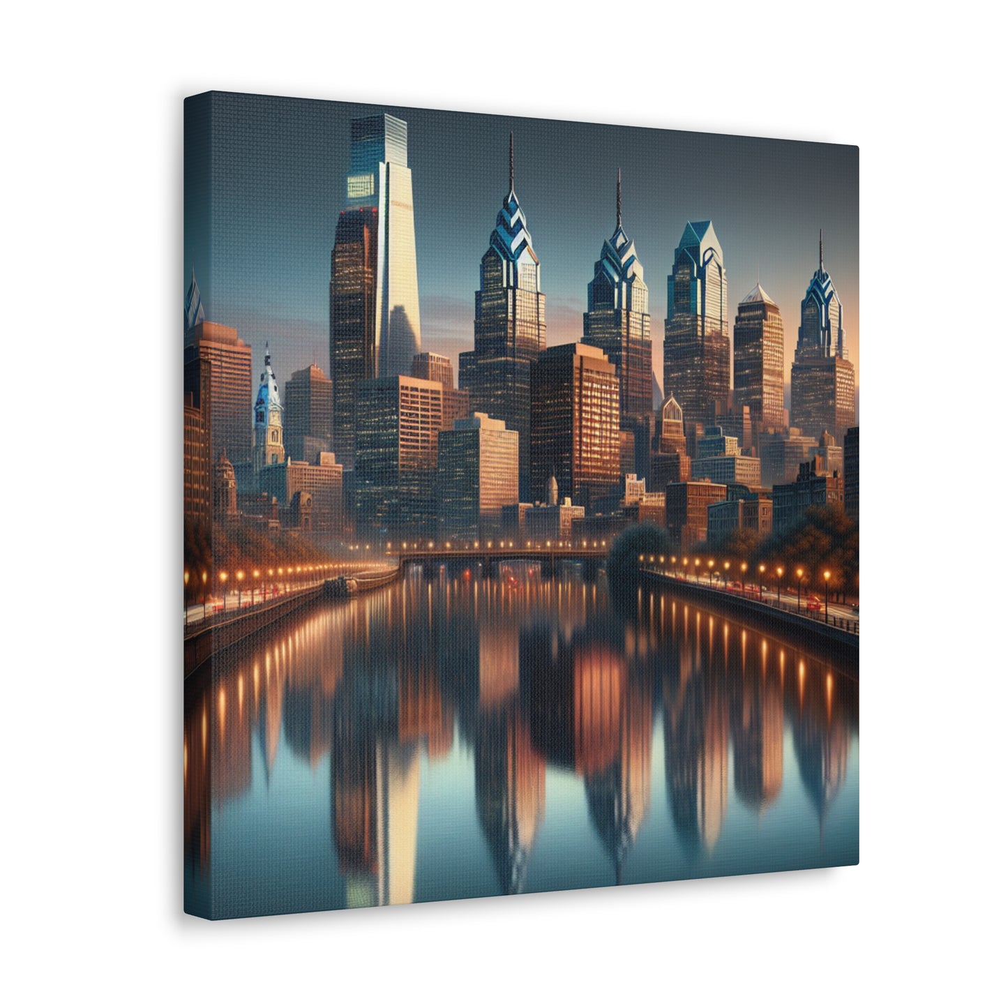 "Cityscapes in Time" - Canvas