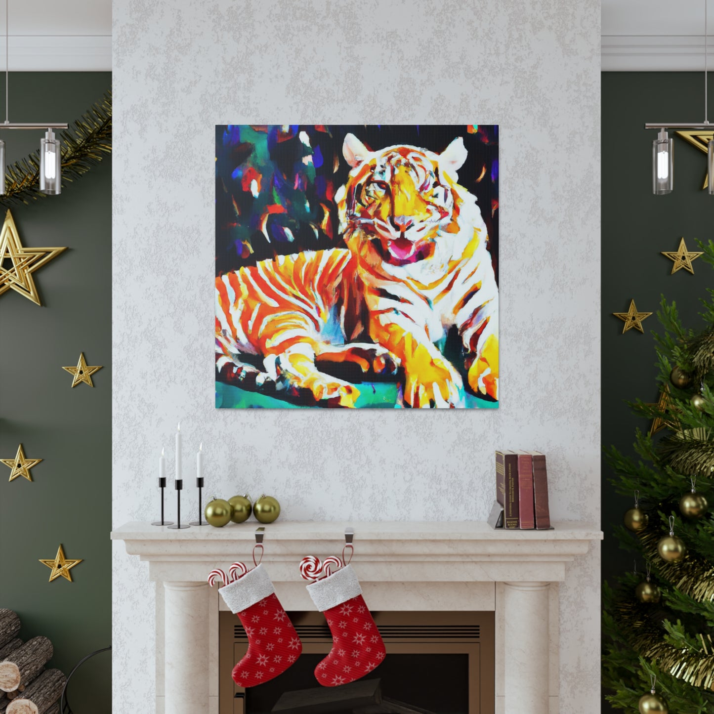 Majestic Bengal Tiger - Canvas