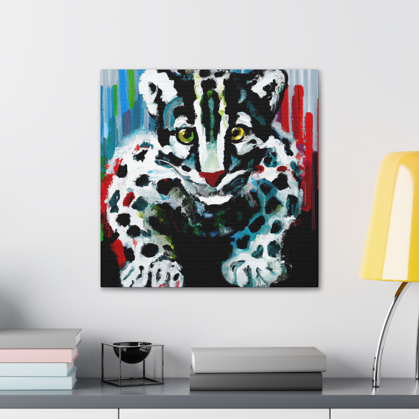 "Cat in the Clouds" - Canvas