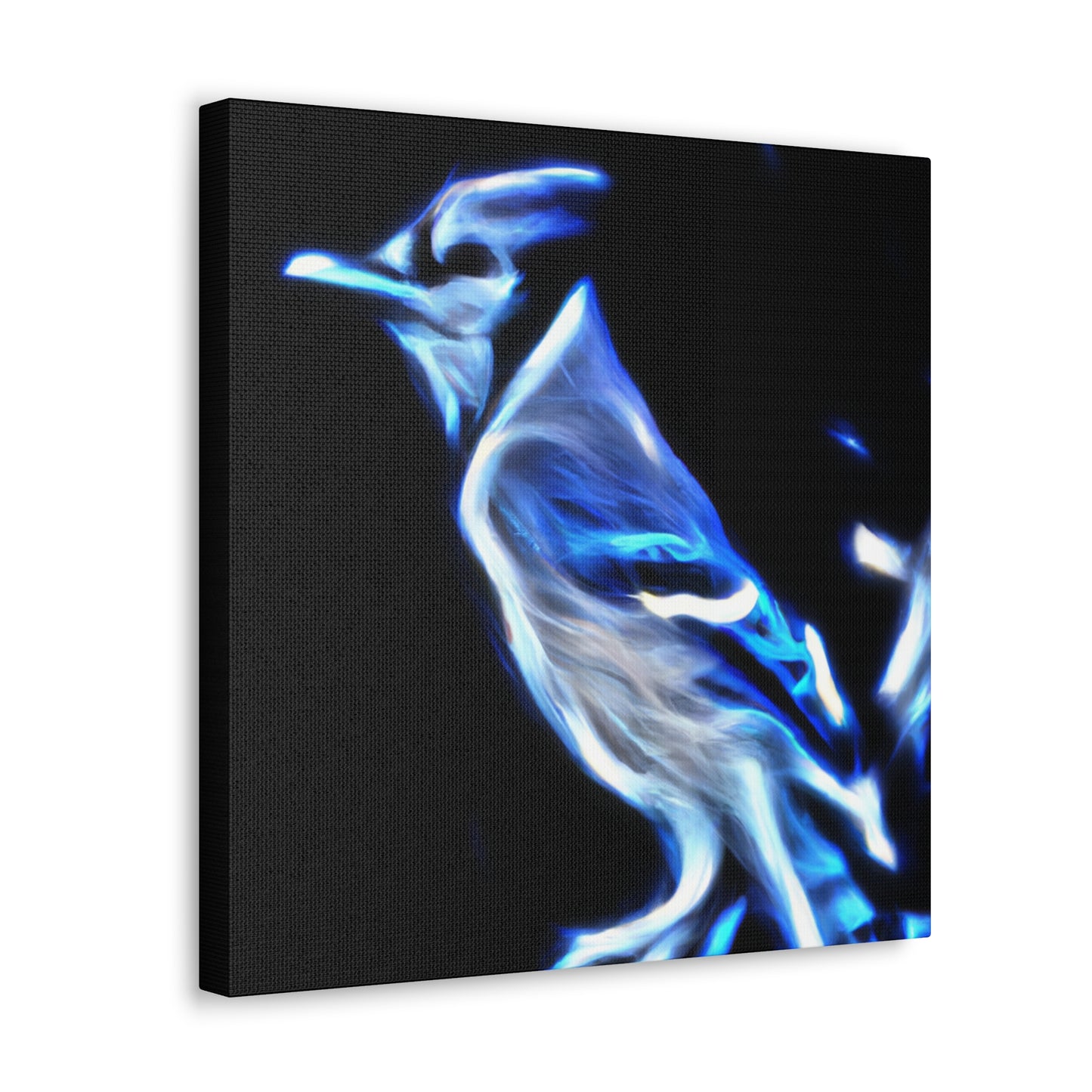 Blue Jay Expressionism - Canvas