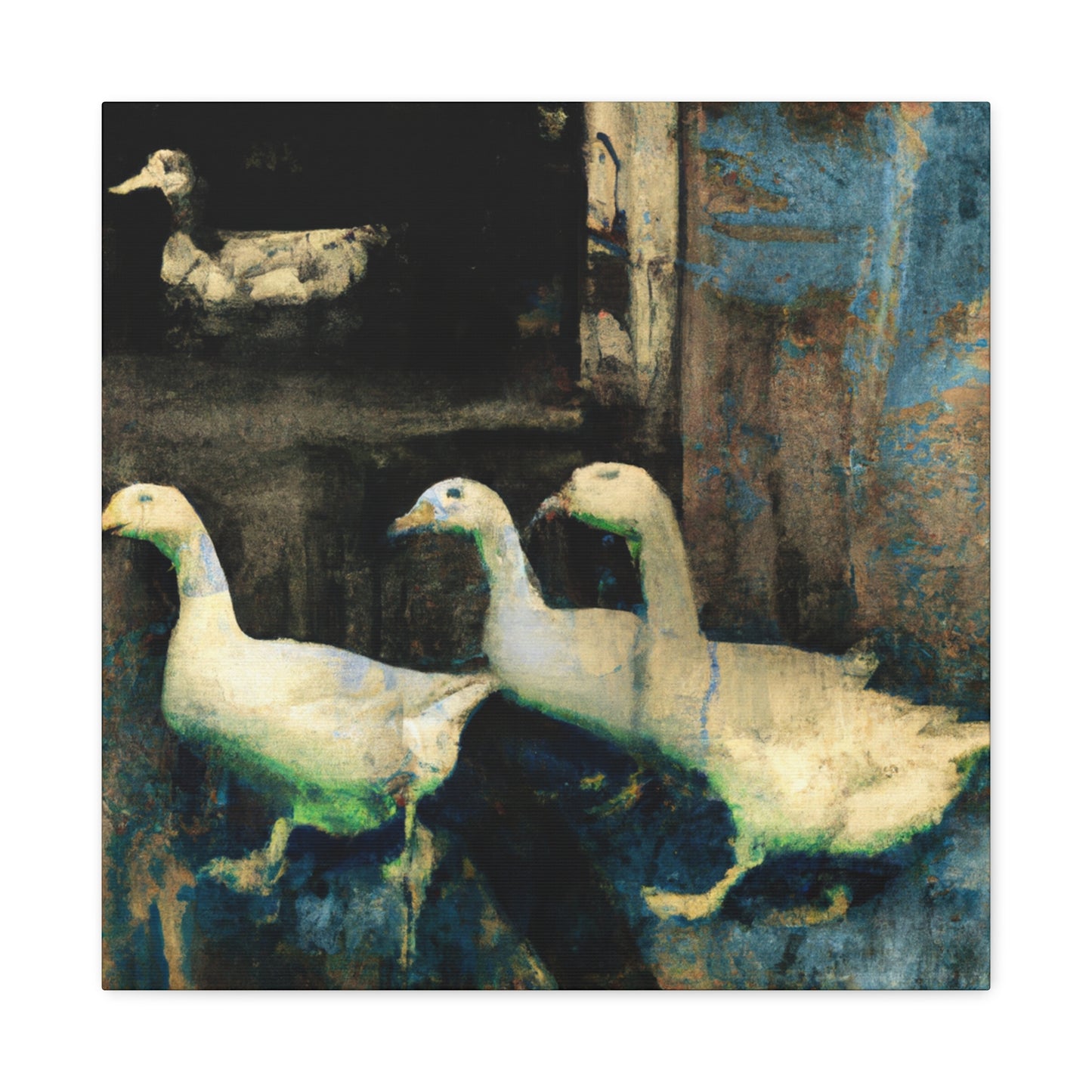 "Duck in a Dreamscape" - Canvas