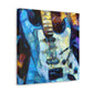 "Fender In Impressionism" - Canvas