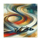 Racing Spirals - Canvas