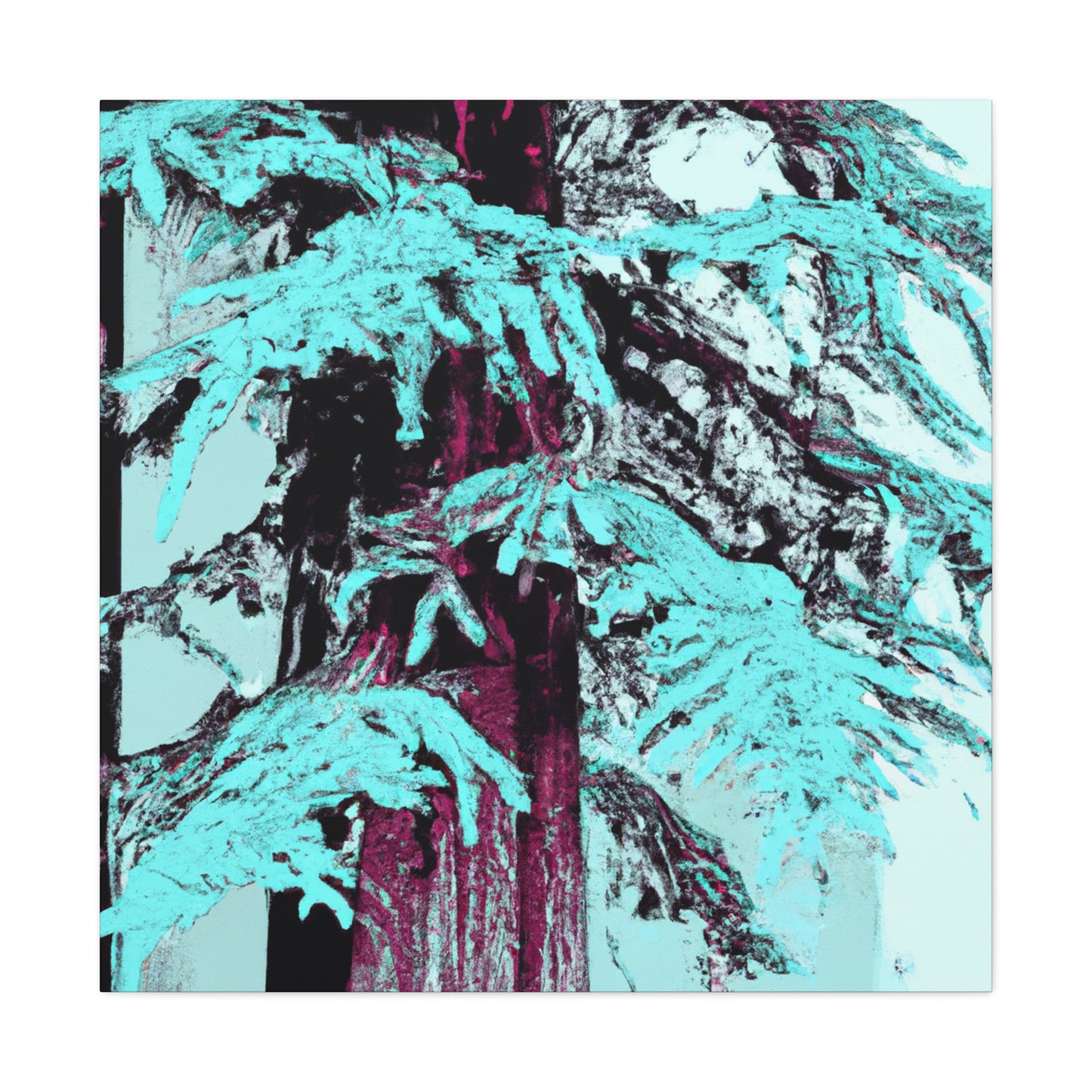 "Redwood Tree Majesty" - Canvas