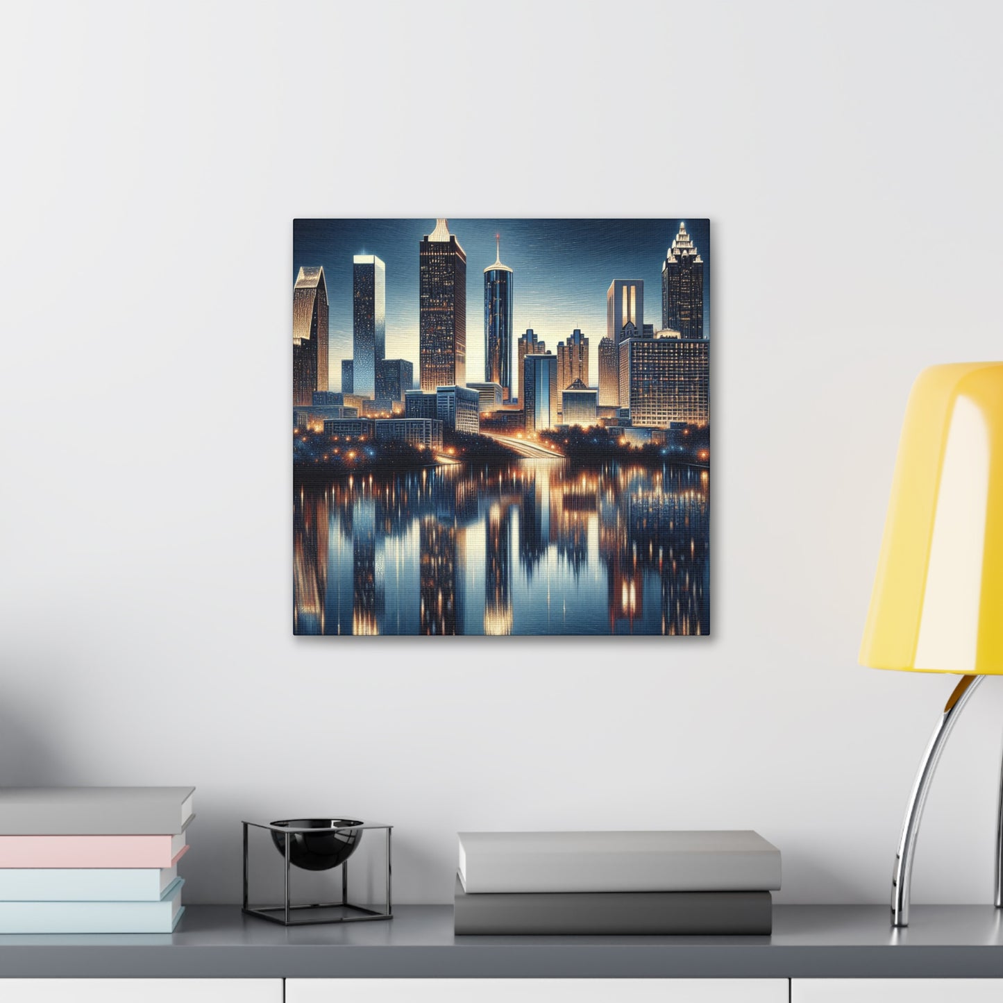 "Vibrant Urban Dreams" - Canvas