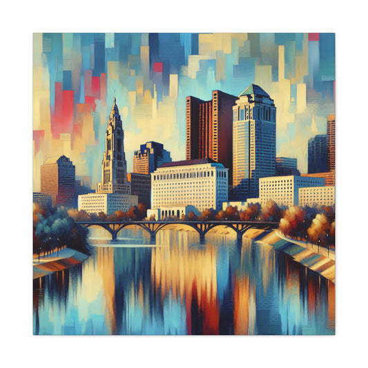 "Modern City Explorations" - Canvas