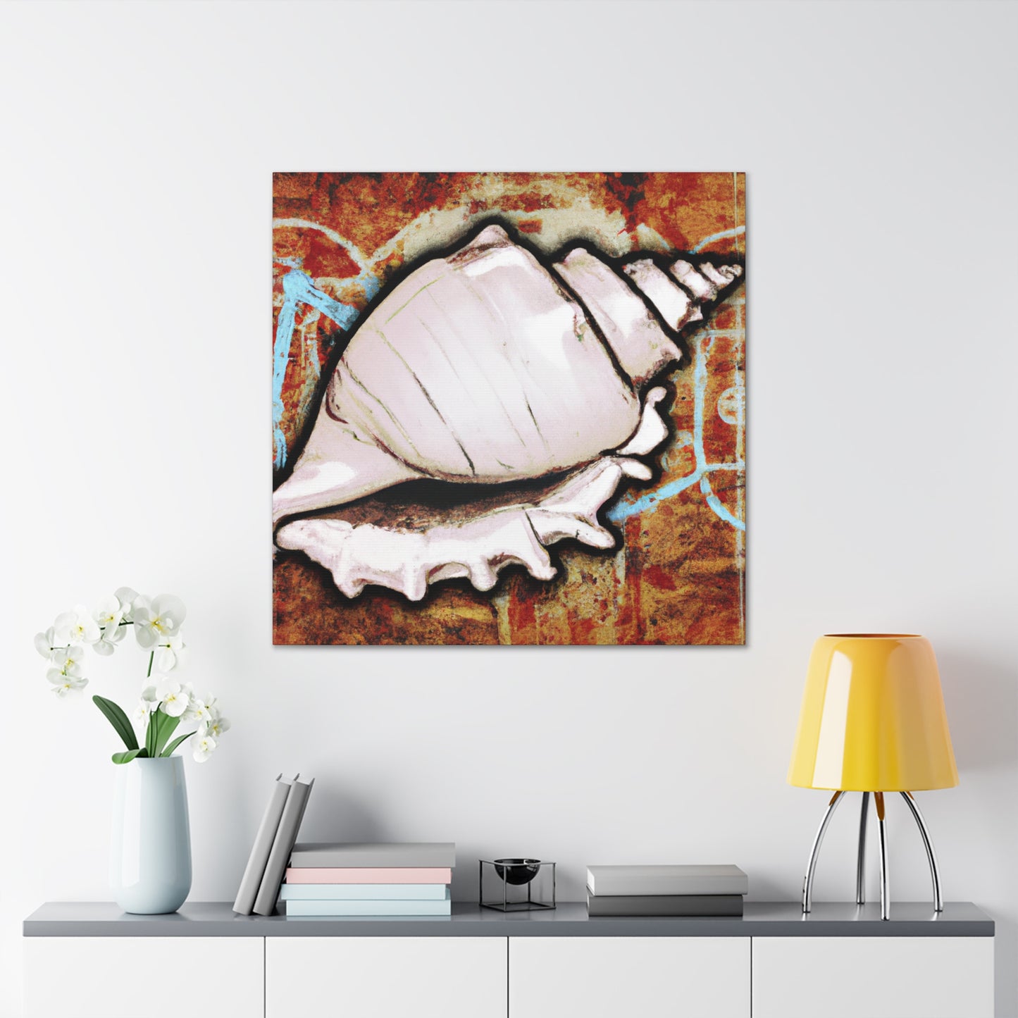 Sea Shell Splendor - Canvas