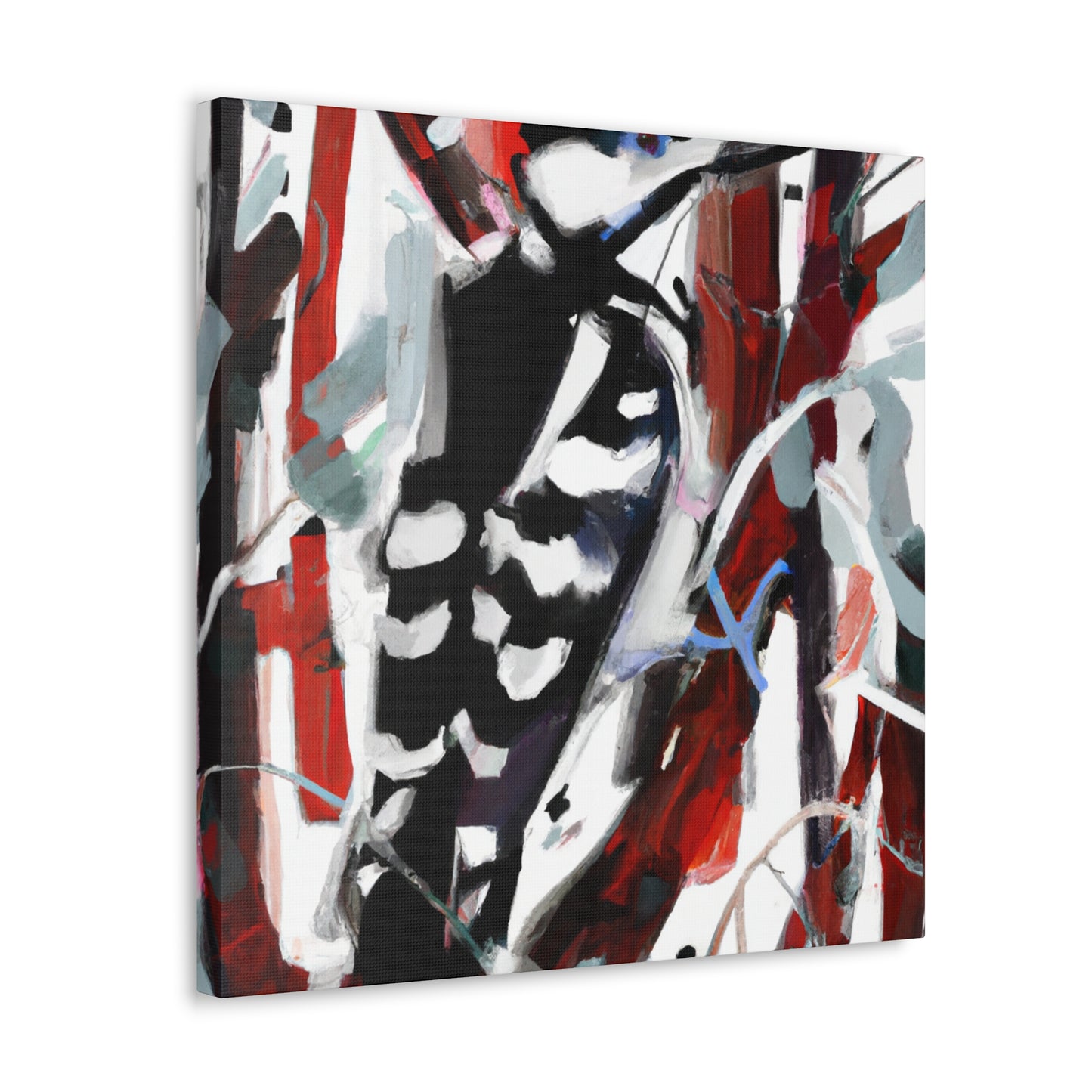 Downy Woodpecker Joy - Canvas