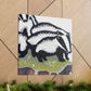 Badger's Abstract Emotion - Canvas