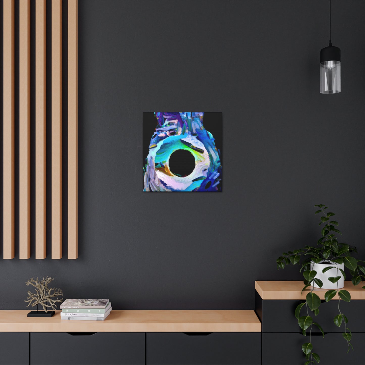 "Doughnut of Joyful Vibrance" - Canvas