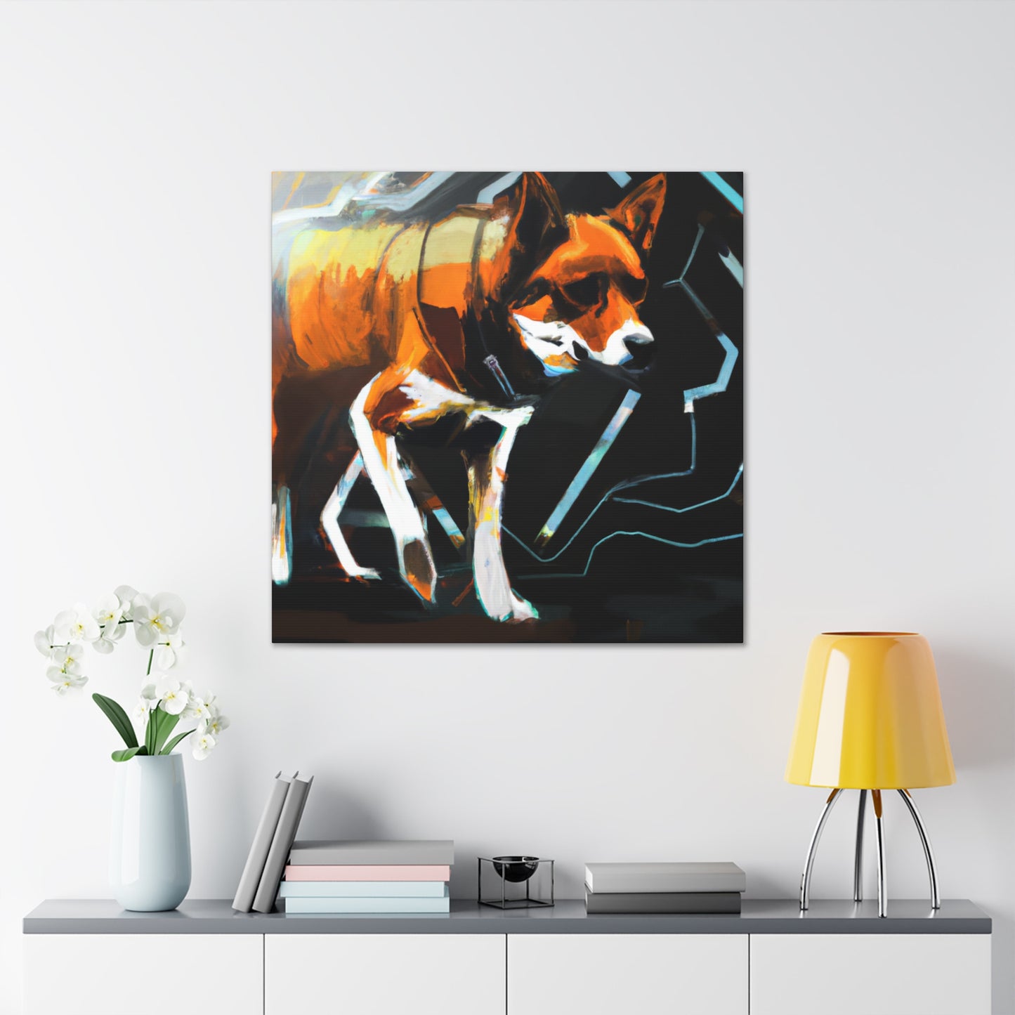 "Dingo in the Wild" - Canvas