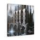 "Gothic Deco Enchantment" - Canvas