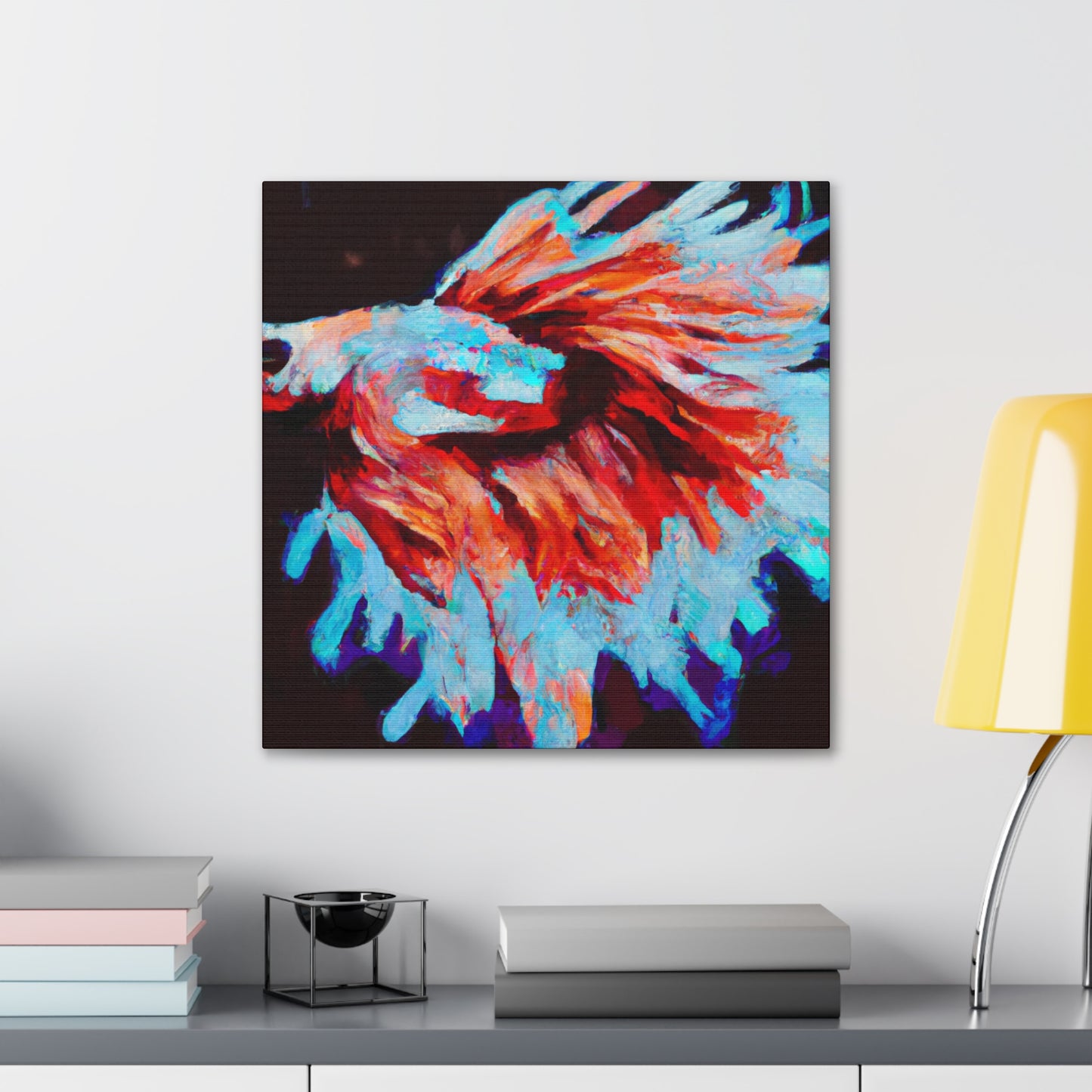 "Betta's Majestic Splendor" - Canvas