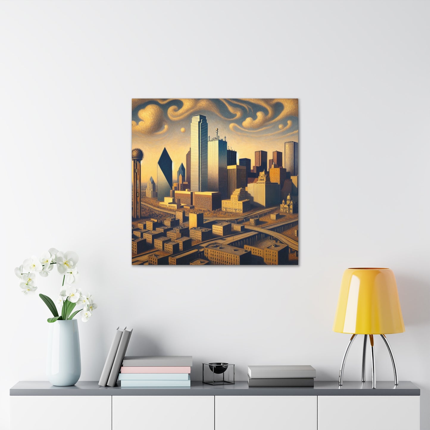 Texan Dream in Dallas - Canvas