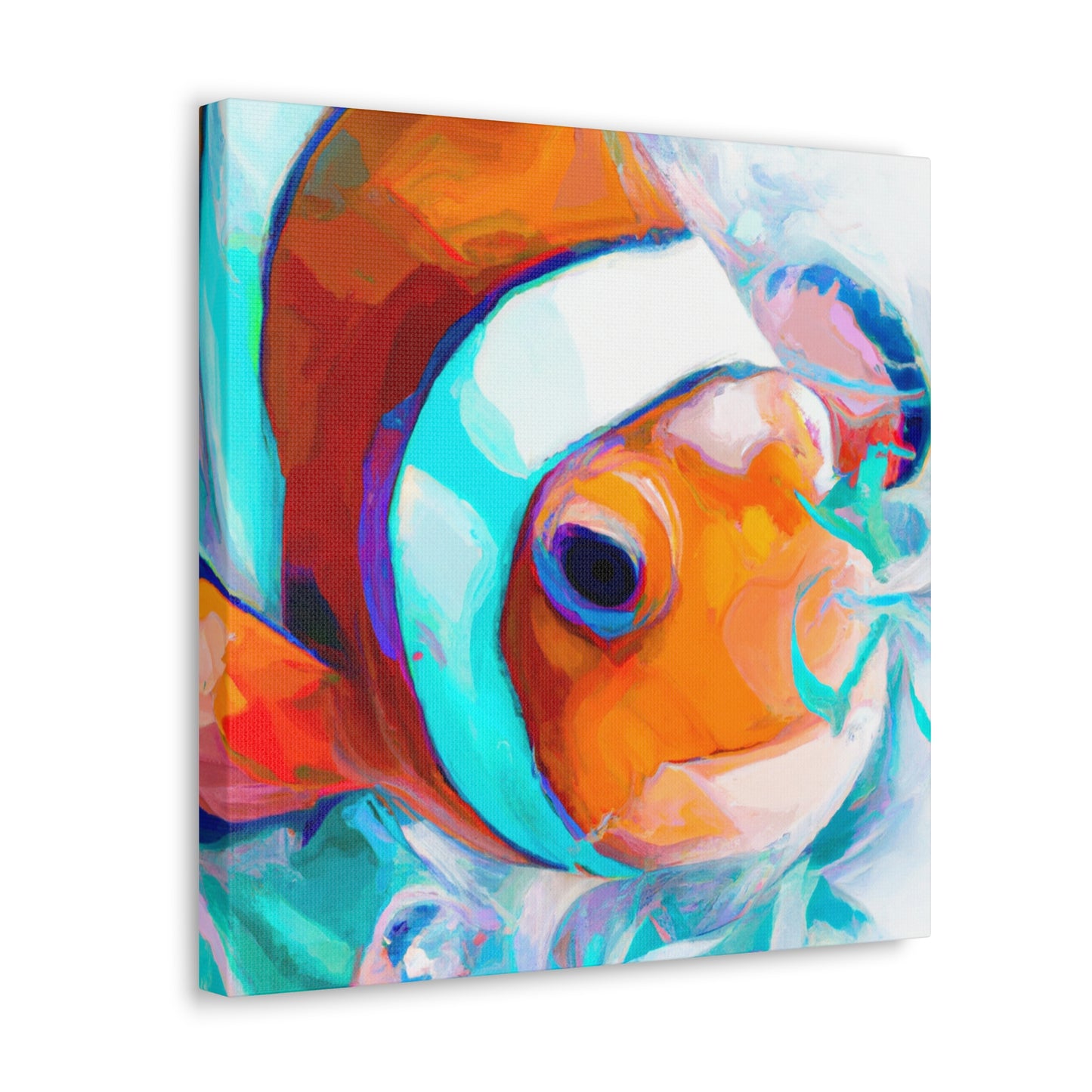 "Clownfish under Moonlight". - Canvas