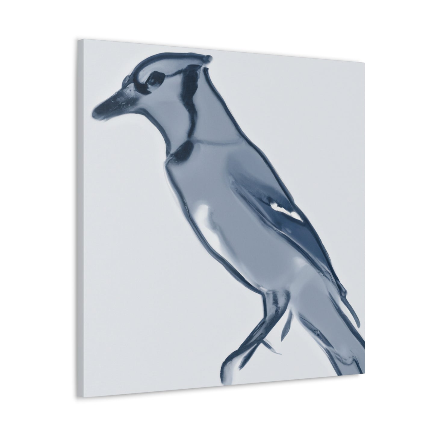 Blue Jay Symphony. - Canvas