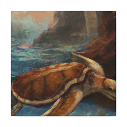 Turtle of the Sea - Canvas