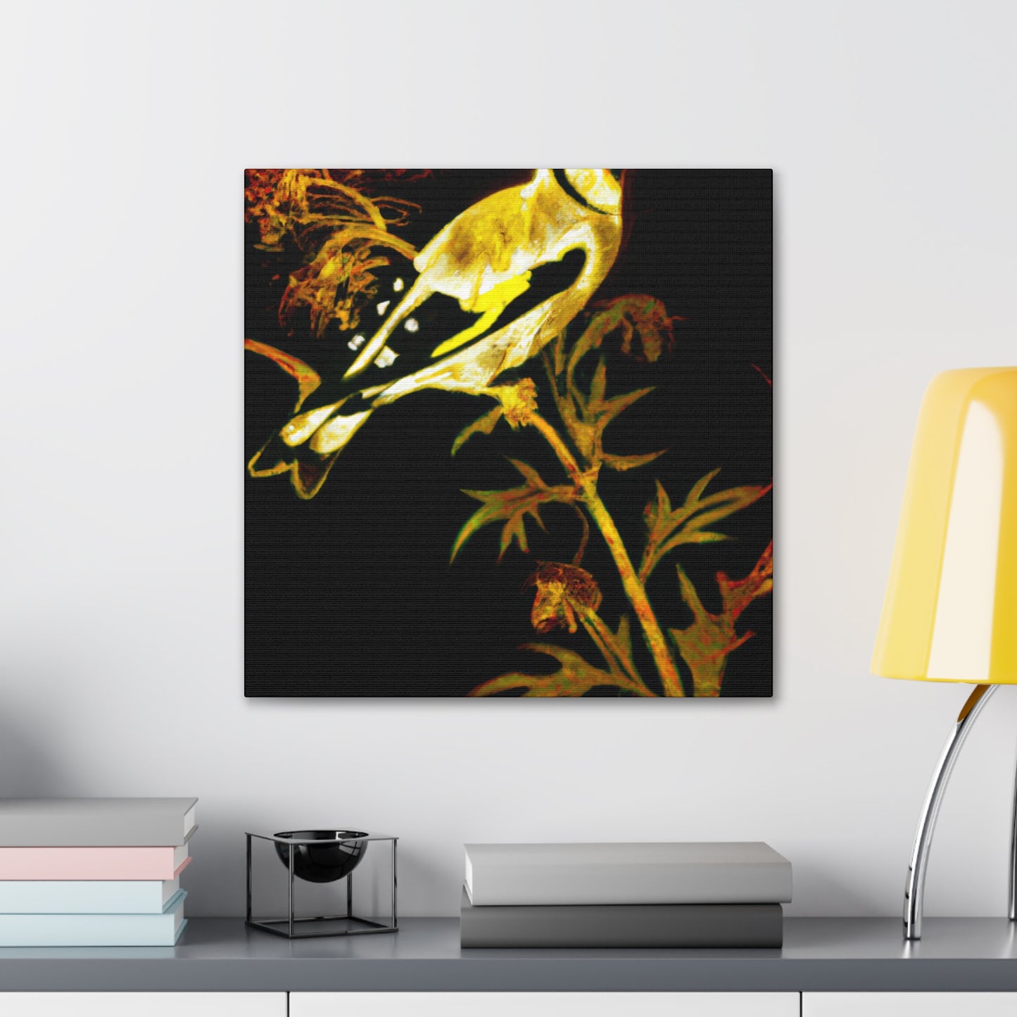 "American Goldfinch Splendor" - Canvas