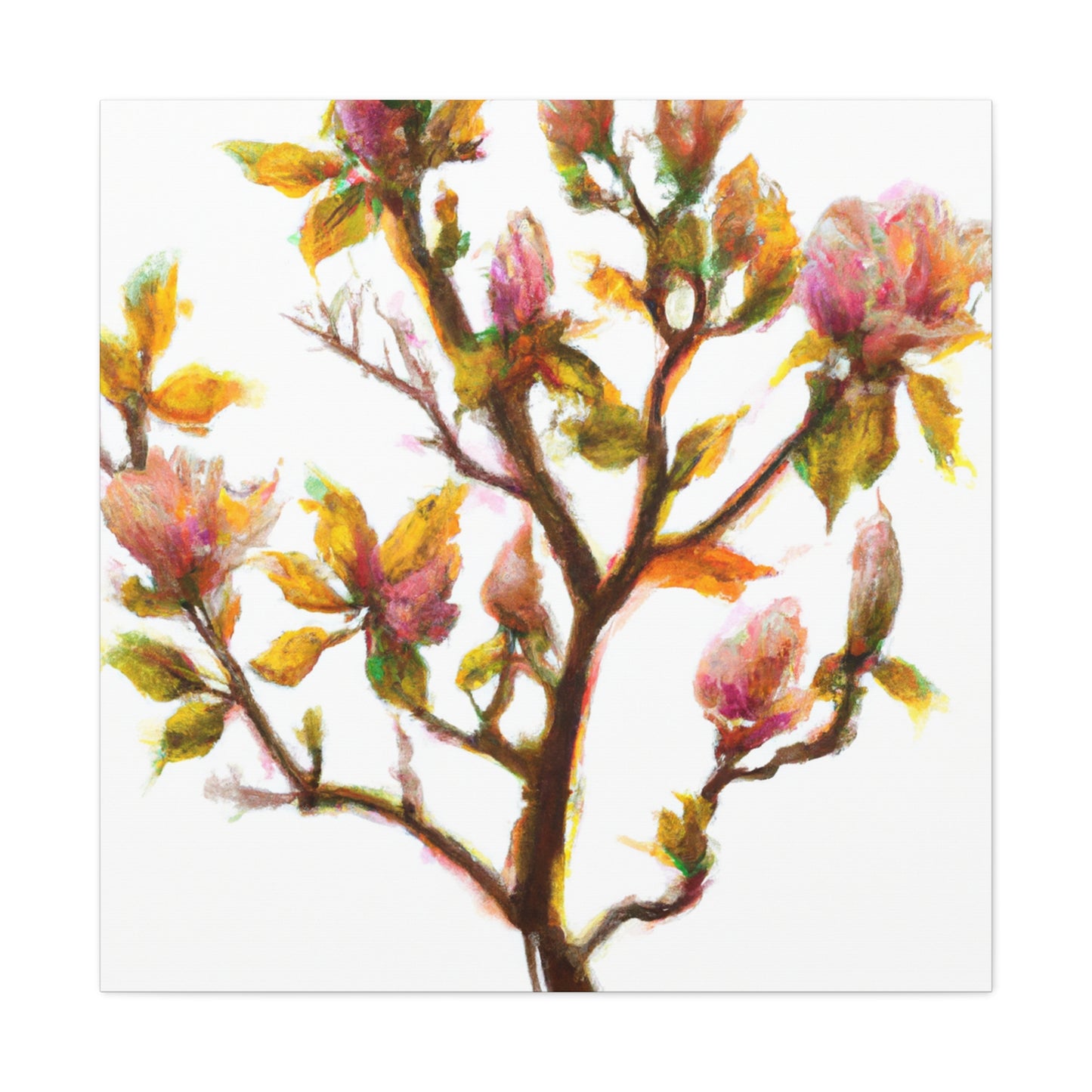 Magnolia Tree Splendor - Canvas