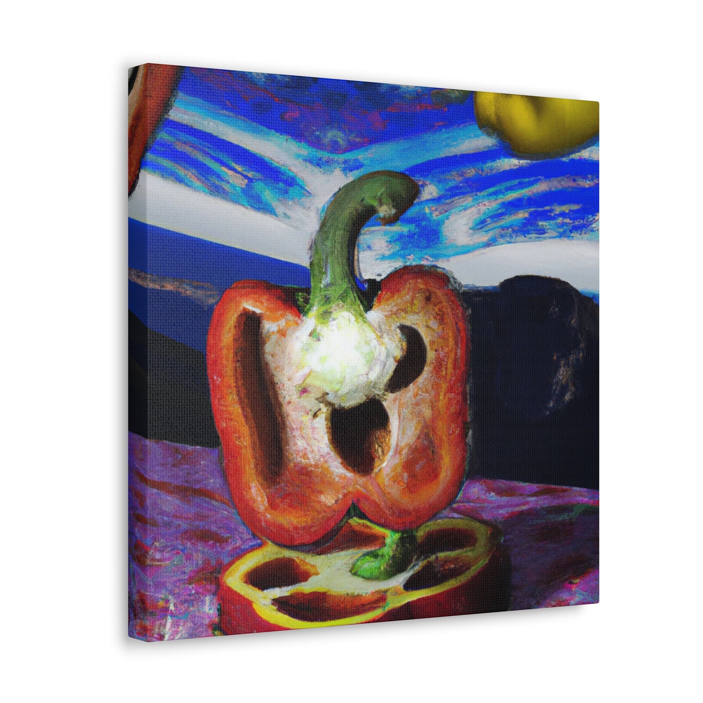 Peppers in Absurdity - Canvas