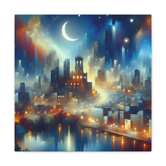 Nocturnal Urban Symphonies - Canvas