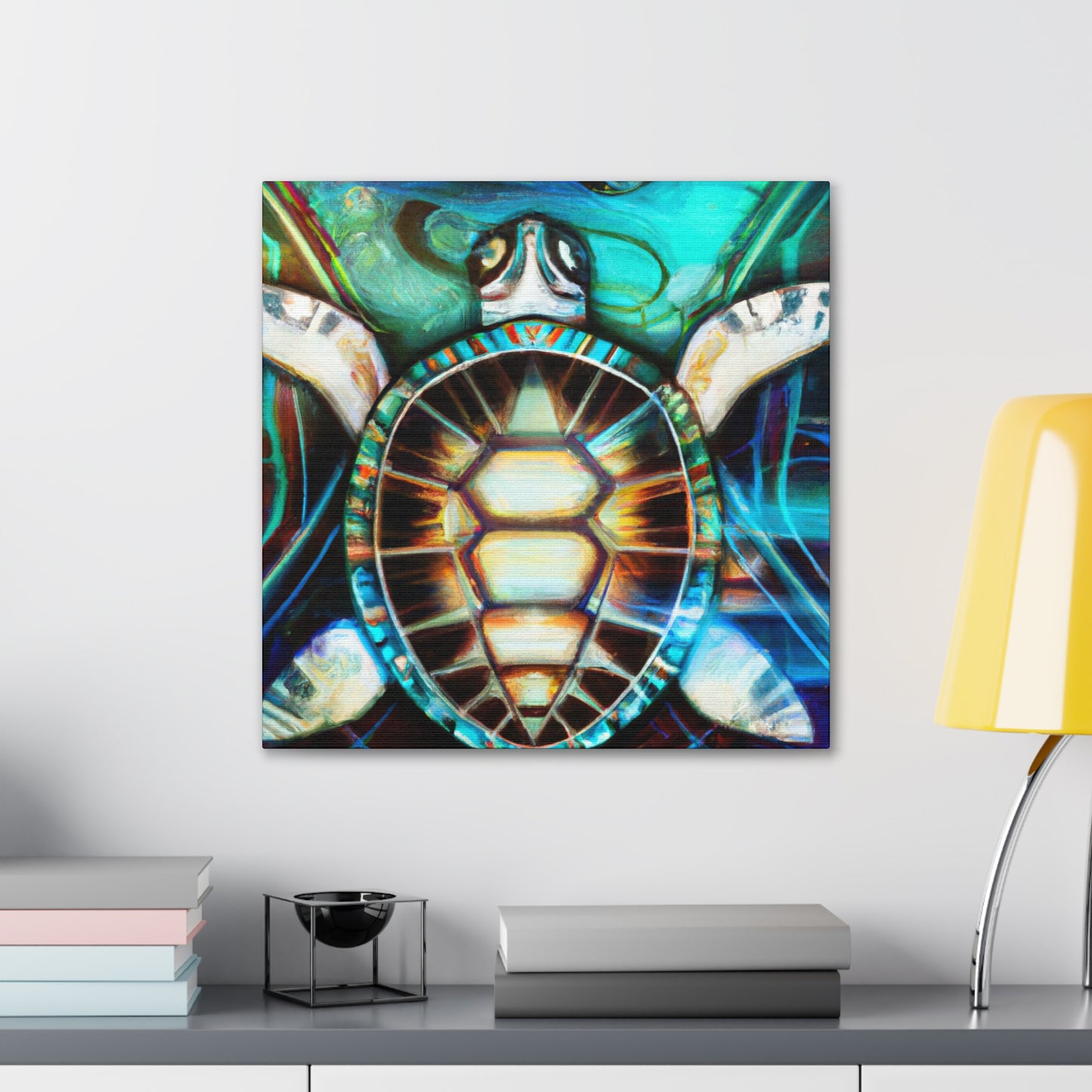 Sea Turtle Regalia. - Canvas