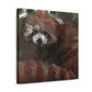 "A Red Panda Slumber" - Canvas