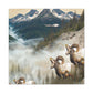 Big Horn Dreamscape. - Canvas