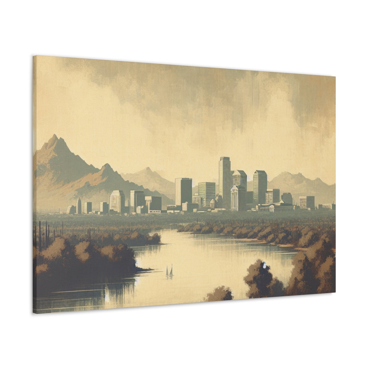 Revitalized Desert Dreamscapes - Canvas