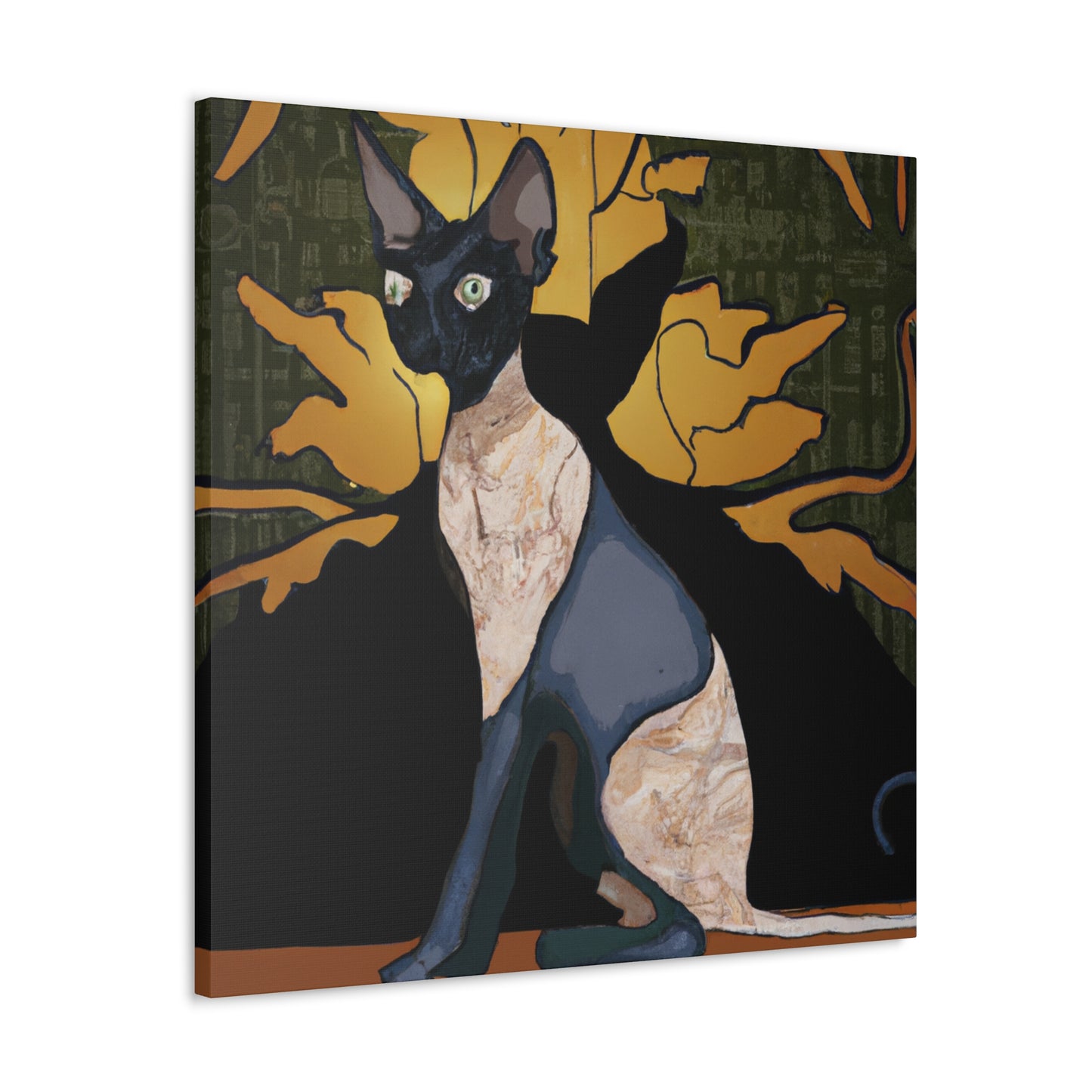 "The Sphynx in Bloom" - Canvas