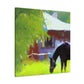 "Galloping Into Impressionism" - Canvas