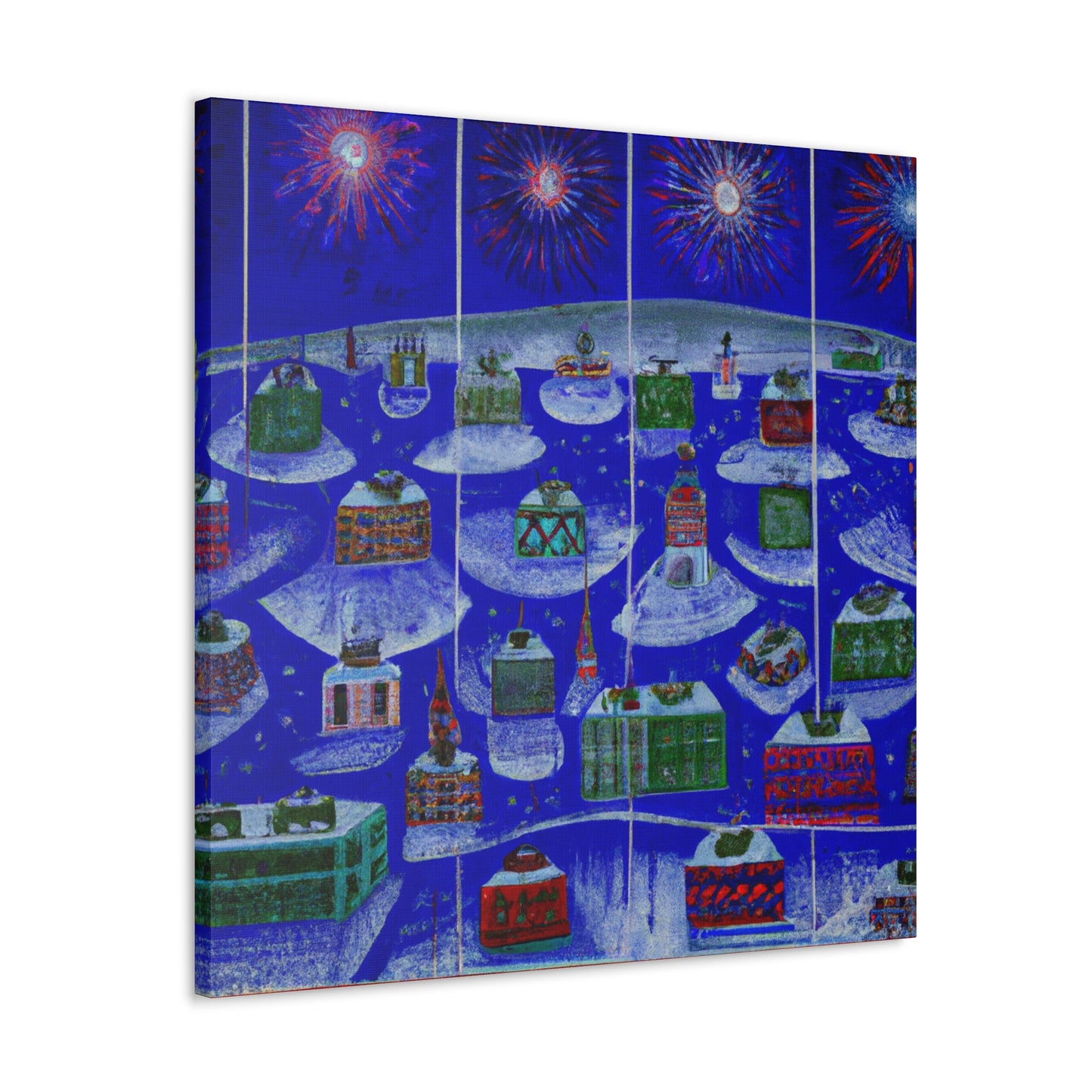 City Square Grandeur - Canvas