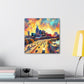 "Melodic City Colors" - Canvas