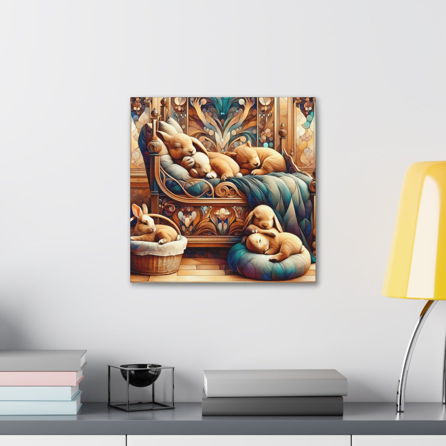 Dreaming Forest Creatures - Canvas