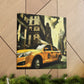 Taxi in the Night - Canvas