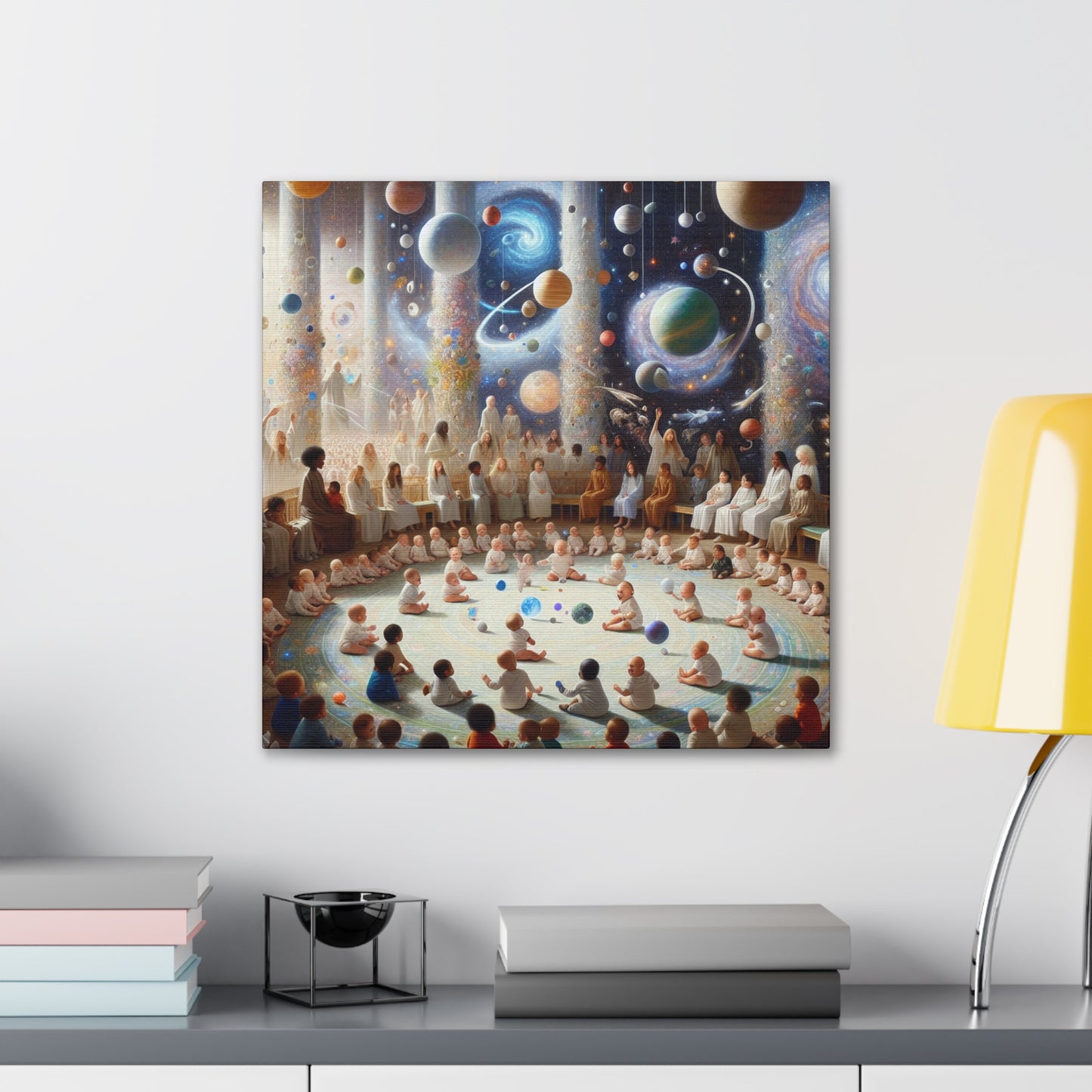 Stellar Dreams Unveiled - Canvas