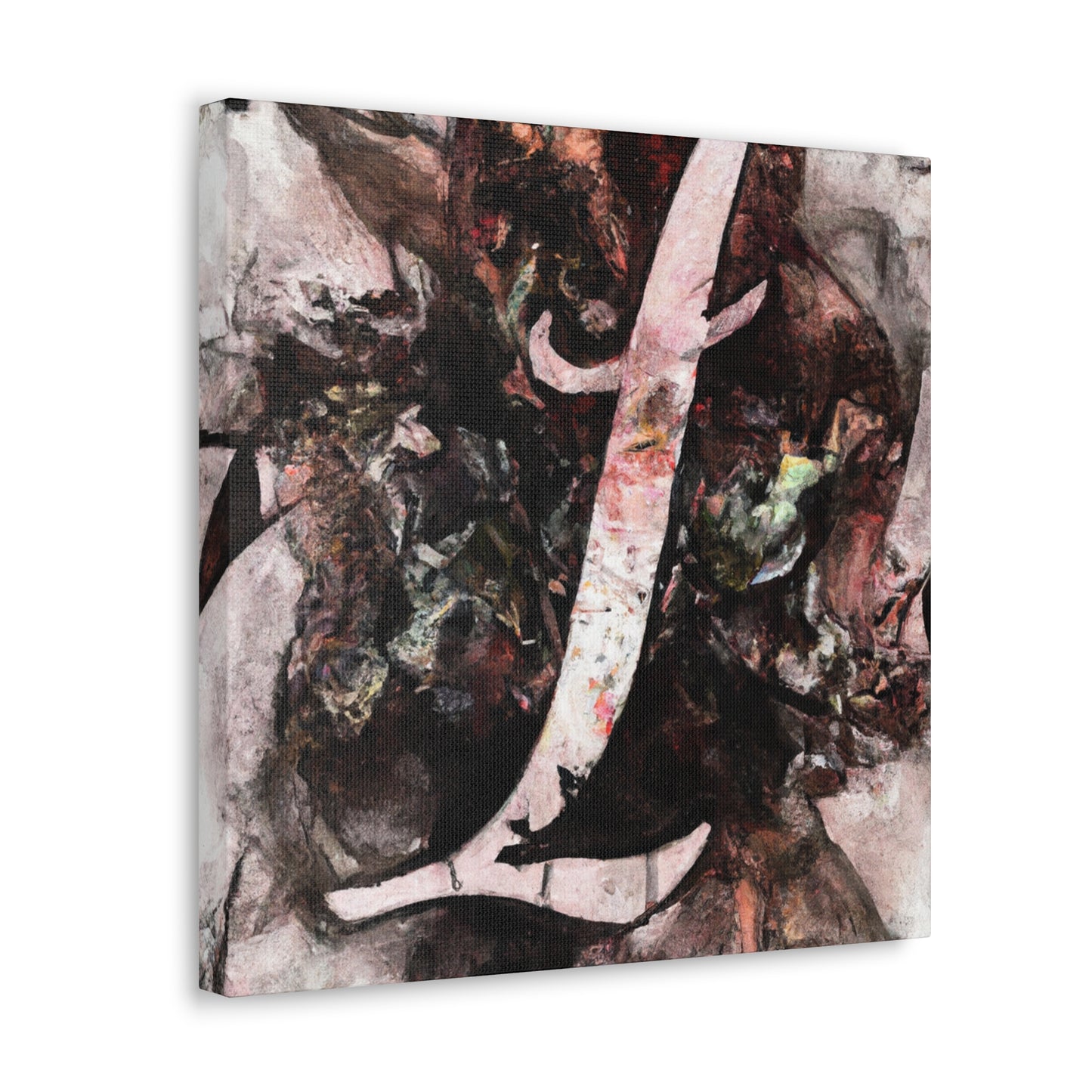 Lilies in Blush Bloom - Canvas