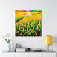 "Corn Field in Moonlight" - Canvas