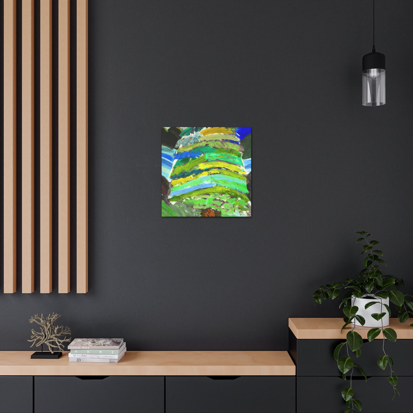 Pines at Dawning Light - Canvas