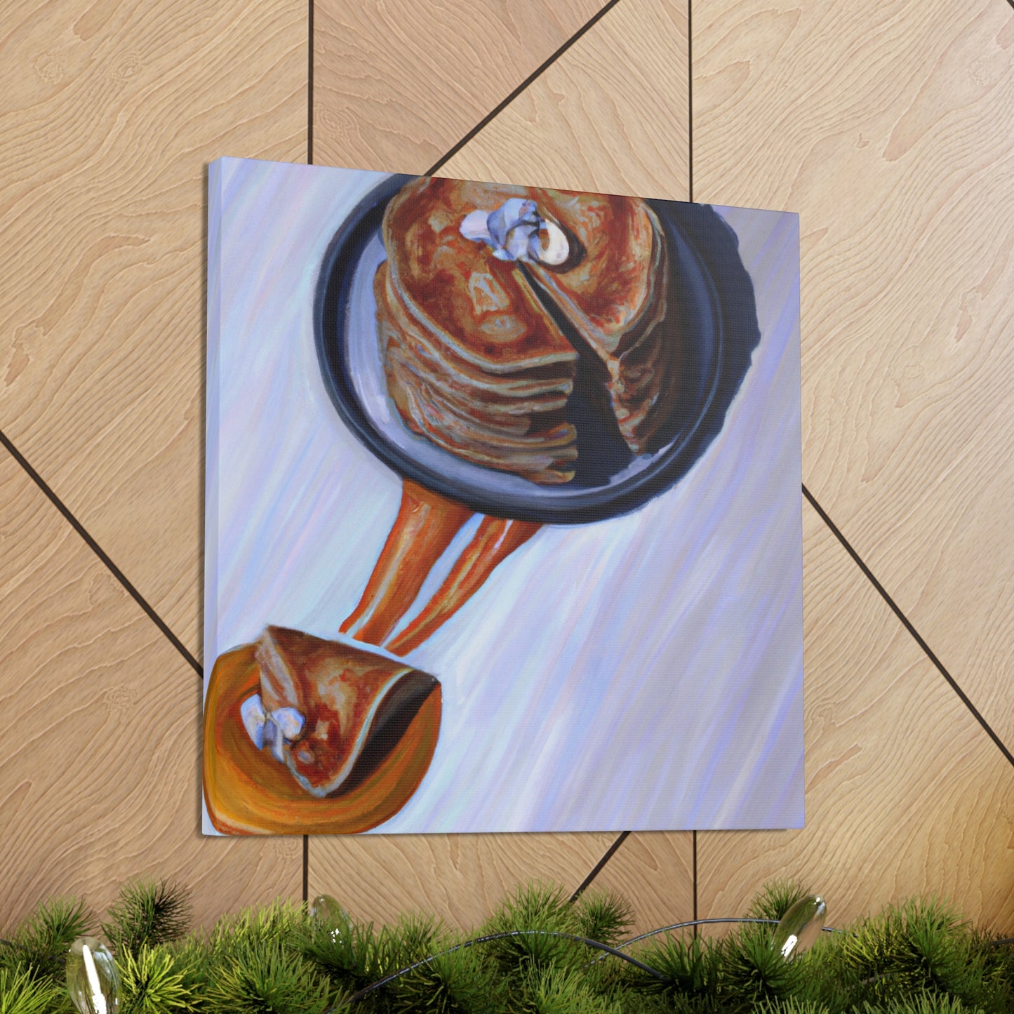 Pancakes In Sunrise - Canvas