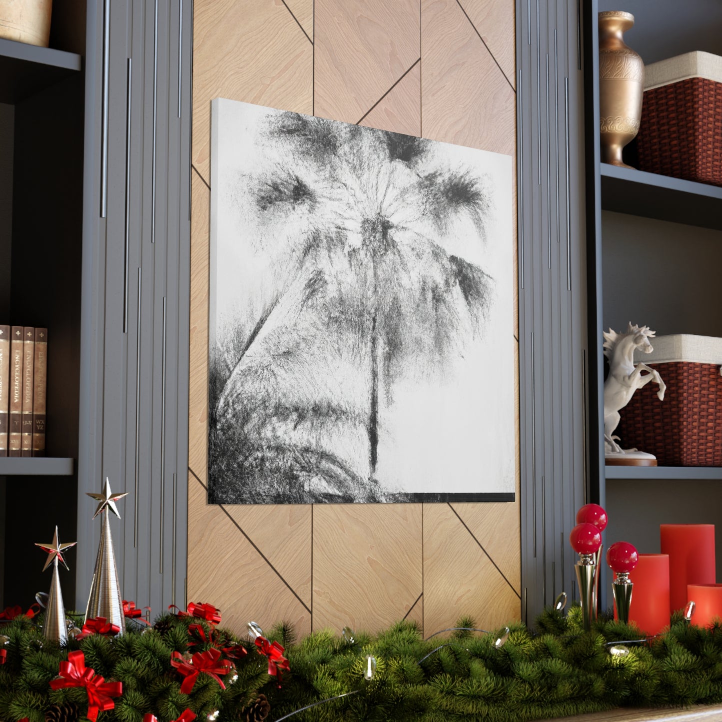 "Palm Tree in Paradise" - Canvas