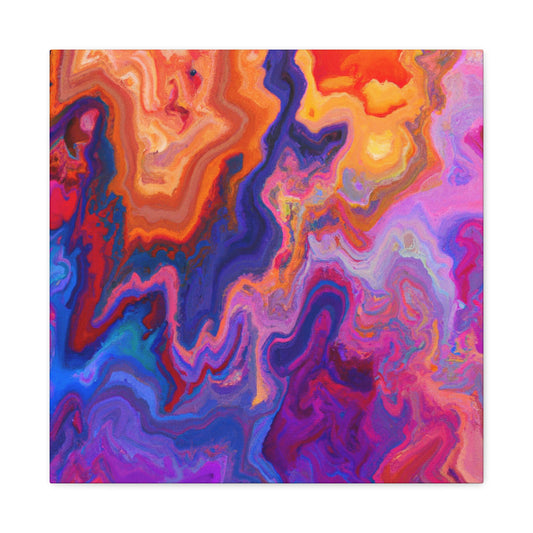 "Chromatic Celestial Moment" - Canvas