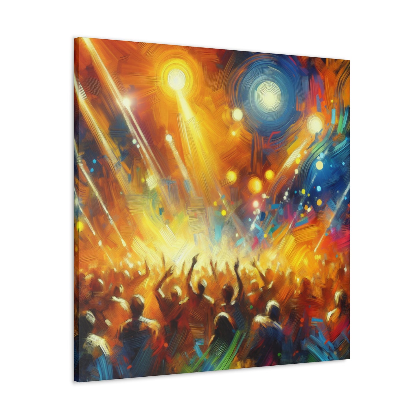 Euphoric Spectrum Unleashed - Canvas